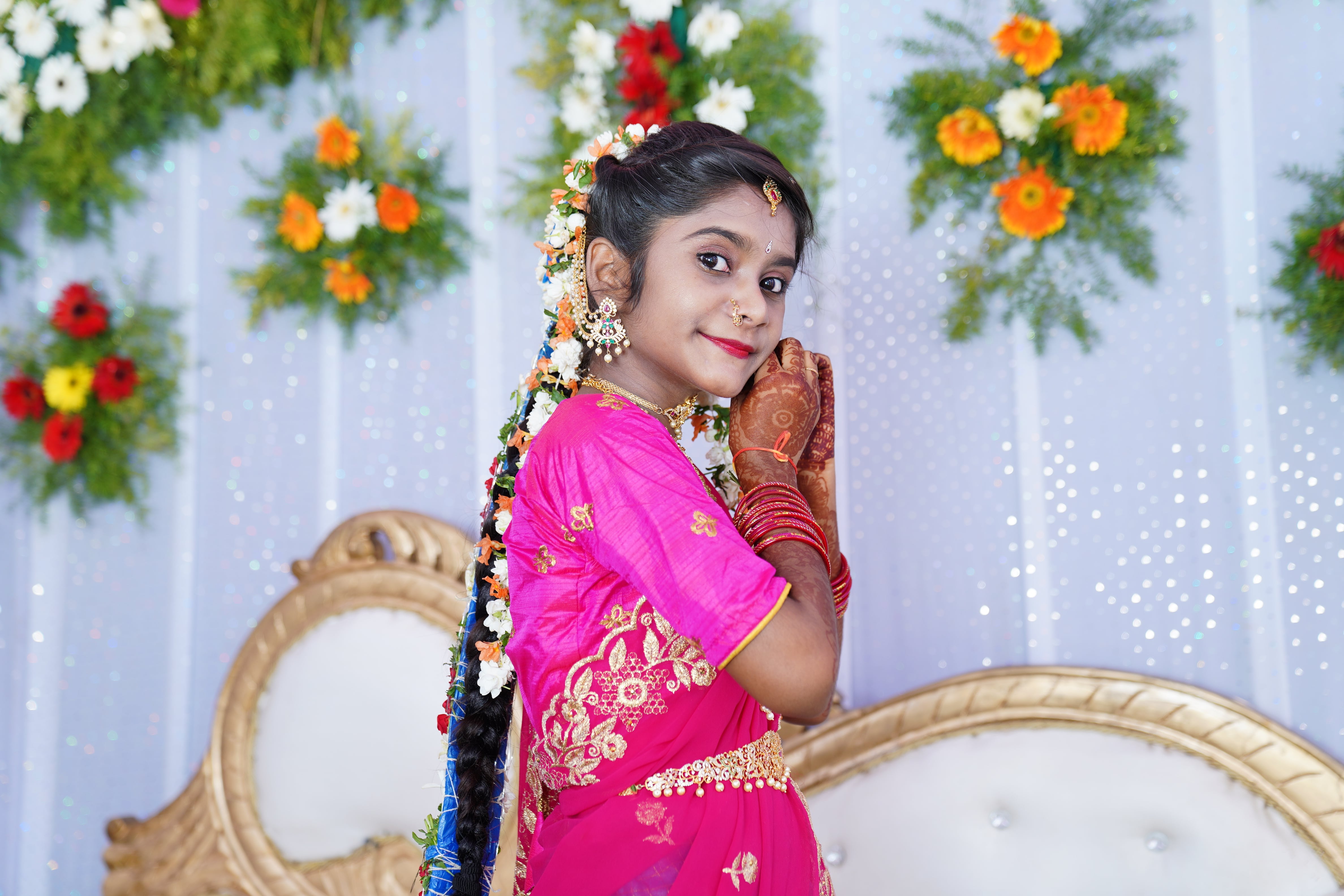 A waterfall cascading into a pool