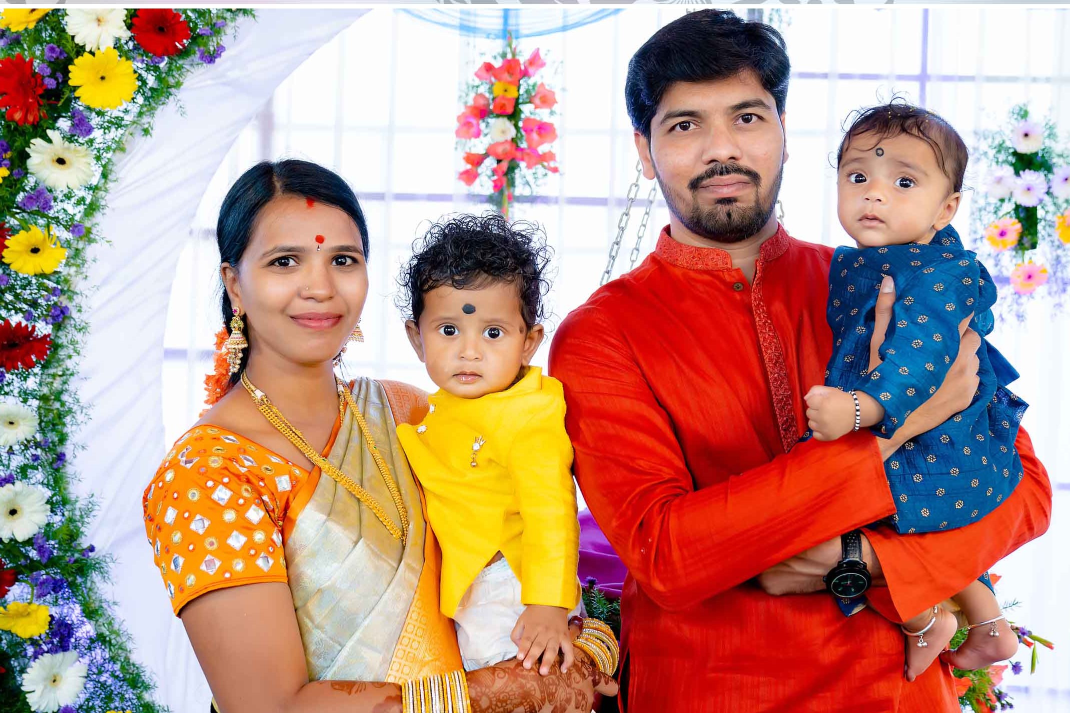 A green vineyard on a sunny day